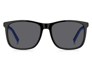 Óculos de sol Tommy Hilfiger TH 2120/S TH Preto Retangular - 2