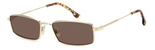 Óculos de sol Victoria Beckham VB 1021/S VB Castanho Retangular - 1