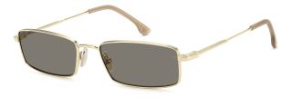 Óculos de sol Victoria Beckham VB 1021/S VB Dourados Retangular - 1