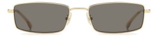 Óculos de sol Victoria Beckham VB 1021/S VB Dourados Retangular - 2