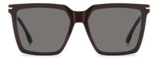Óculos de sol Victoria Beckham VB 1022/S VB Castanho Retangular - 2