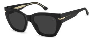 Óculos de sol Victoria Beckham VB 7017/S VB Preto Retangular - 1