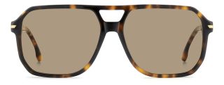 Óculos de sol Victoria Beckham VB 1002/S VB Castanho Aviador - 2