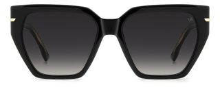 Óculos de sol Victoria Beckham VB 7002/S VB Preto Quadrada - 2