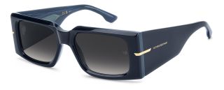 Óculos de sol Victoria Beckham VB 7008/S VB Azul Retangular - 1