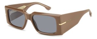 Óculos de sol Victoria Beckham VB 7008/S VB Castanho Retangular - 1