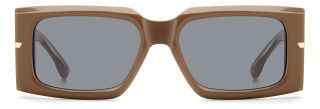 Óculos de sol Victoria Beckham VB 7008/S VB Castanho Retangular - 2