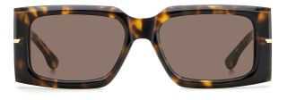 Óculos de sol Victoria Beckham VB 7008/S VB Castanho Retangular - 2