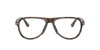 Óculos graduados Persol 0PO3411V Castanho Aviador - 2