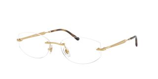 Óculos graduados Ray Ban 0RX3792V Dourados Quadrada - 1