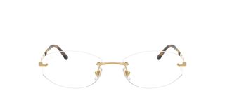 Óculos graduados Ray Ban 0RX3792V Dourados Quadrada - 2