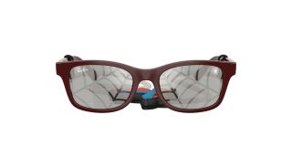 Óculos de sol Ray Ban Junior 0RJ9086S Vermelho Retangular - 2