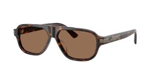 Óculos de sol Emporio Armani 0EA4285U Castanho Aviador - 1
