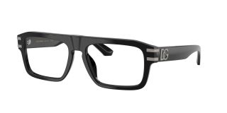 Óculos graduados D&G 0DG3457 Preto Retangular - 1