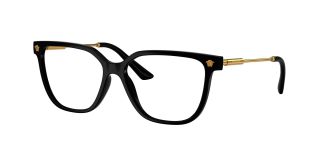 Óculos graduados Versace 0VE3388U Preto Tamanho: 55X15