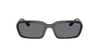 Óculos de sol Vogue 0VO5744S Castanho Retangular - 2