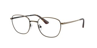 Óculos graduados Emporio Armani 0EA1191 Dourados Redonda - 1