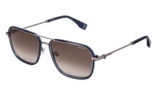 Óculos de sol Police SPLV33 FORCE 12 POLICE Prateados Quadrada
