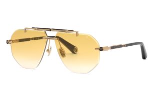 Óculos de sol PHILIPP_PLEIN SPP249M PLEIN HEXAGON STUD OC.SOLE PHILIPP PLEIN Cinzento Quadrada