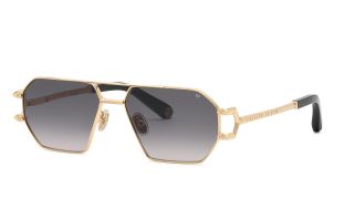 Óculos de sol PHILIPP_PLEIN SPP252 PLEIN SLEEK PHILIPP PLEIN Dourados Quadrada