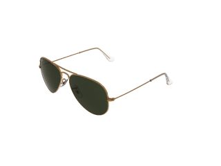 Óculos de sol Ray Ban RB3025 Dourados Aviador - 1