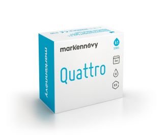 Lentes de contacto Trimestrais Quattro Multifocal Trimestral Pack 2 unidades Lentes de contacto Trimestrais Quattro Multifocal Trimestral Pack 2 unidades