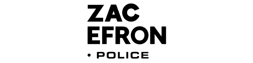 Police x Zac Efron logo