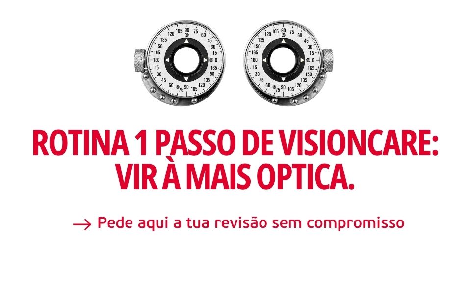 Rotina de 1 passo: vir &agrave; Mais Optica