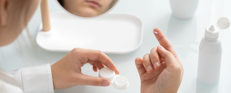 Lentes de contacto moles diárias