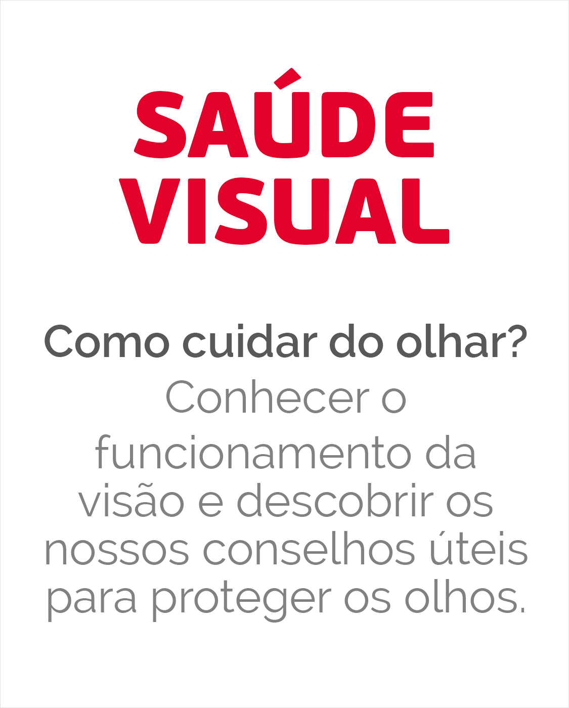 Saúde visual